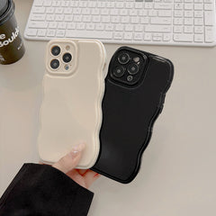 Solid Color Air Cushion Silicone Simple Phone Case - Otaj Gifts