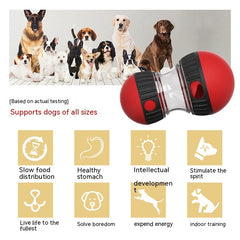 Food Dispensing Dog Toy Tumbler Leaky Food Ball Puzzle Toys Interactive Slowly Feeding Protect Stomach Increase Intelligence Pets Toy Pet Products - Otaj Gifts