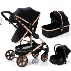 Baby Stroller High Landscape Lightweight Folding Shock Absorption - Otaj Gifts