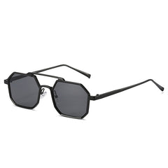 Top Bar Geometric Frame Fashion Glasses - Otaj Gifts