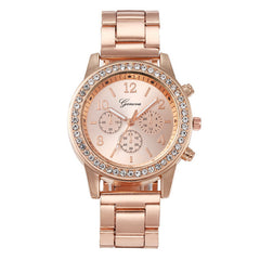 New Women's Watch Suit Quartz Diamond Watch - Otaj Gifts