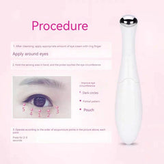 Home Electric Eye Massage Beauty Instrument Exquisite Eye Skin De-Bagging De-Watering Reduce Fine Lines Care Instrument - Otaj Gifts
