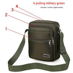 Large Capacity Multi-layer Waterproof Shoulder Crossbody Bag - Otaj Gifts