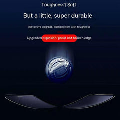 Privacy Tempered Film Dustproof Net Full-cover Screen Protector - Otaj Gifts