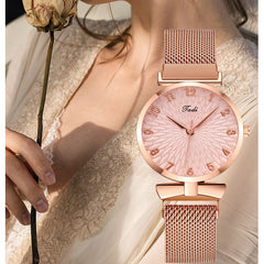 Suit Women's Quartz Watch With Bracelet - Otaj Gifts