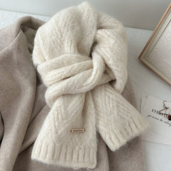 Wool Blended Korean Style Fashionable Student High-grade Knitted - Otaj Gifts