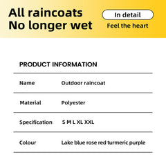 Dog Raincoat With Reflective, Waterproof Dog Rain Jacket With Hood, Leash Hole, Reflective Strap For Small Medium Dogs, Lightweight Puppy Clothes - Otaj Gifts