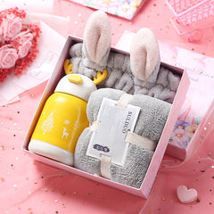 New Birthday Gift Girl Cup Towel Suit - Otaj Gifts