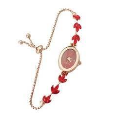 Wheat Diamond Women's Watch Free Adjustment Pull-out Women's - Otaj Gifts
