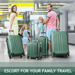 Vertical Stripe Four In One Suitcase - Otaj Gifts