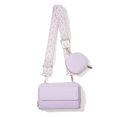 One-shoulder Crossbody Mobile Phone Bag Multi-functional Wide Shoulder Strap Bag - Otaj Gifts