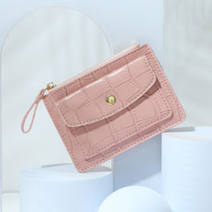 Multifunctional Zipper Coin Purse Multiple Card Slots - Otaj Gifts