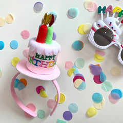 Cute Birthday Cake Birthday Headband Party Dress Up - Otaj Gifts