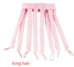 Curlers Curling Rod Ribbon Headband Silk Hair Rollers DIY Hairstyle Tools For Women - Otaj Gifts