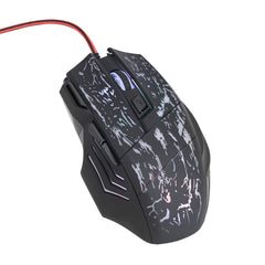 7 Buttons USB Wired Optical Game Gaming Mouse Light Computer Mouses For PC games - Otaj Gifts