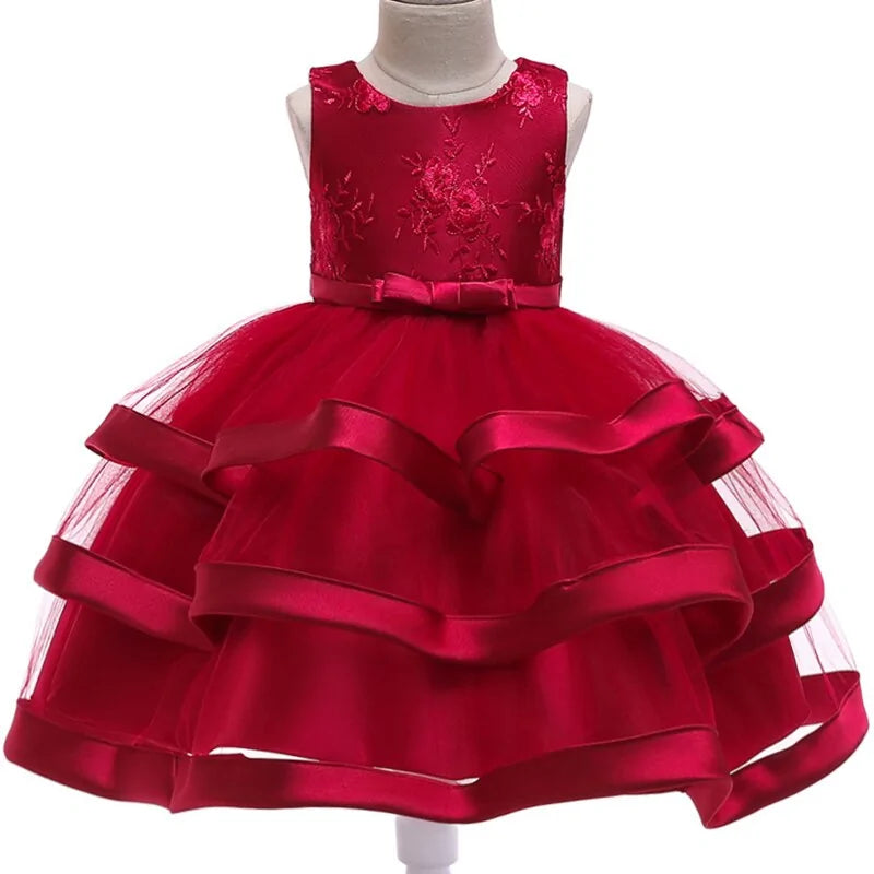 Children's Elegant Princess Party Dress - Otaj Gifts