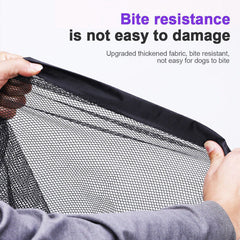 Pet Isolation Mesh No Drilling Safety Fences Net Portable Dog Cat Stair Door - Otaj Gifts