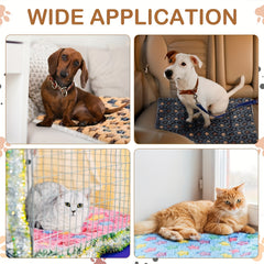Pets Dog Bed Mat Crate Pad Soft Pet Bed Washable Crate Mat For Large Medium Small Dogs Reversible Fleece Dog Crate Kennel Mat Cat Bed Liner Super Soft Fluffy Premium Fleece Pet Blanket - Otaj Gifts