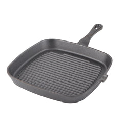 Cast Iron Steak Frying Pan Food Meals Gas Induction Cooker Cooking Pot Kitchen Cookware - Otaj Gifts