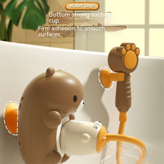 Infant Electric Rotating Bear Water Spray Shower Baby's Bathroom Floating Animal Bath Toys - Otaj Gifts