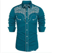Men's Trendy Loose Casual Long Sleeves Top Shirt - Otaj Gifts