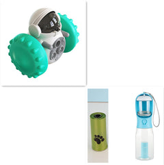Cat And Dog Toys Slow Food Interactive Balance Car Multifunctional Fun Development Smart Pet Feeding Dog Toy Car Pets Products - Otaj Gifts