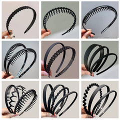 Women's Anti Slip Simple Toothed Headband - Otaj Gifts