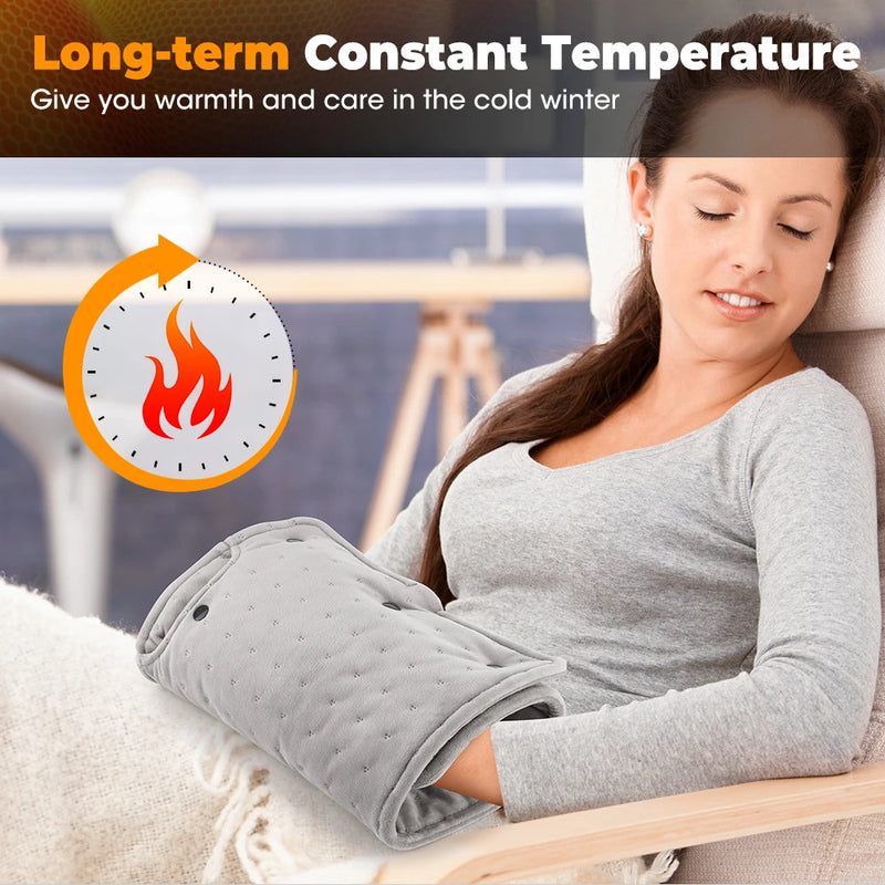 Electric Heating Pad Hand Warmer Heating Muff For Hands USB Plug In Muff Heated Hand Warmer Electric Winter Autumn Keeps Hands Warm Portable Warm Winter Hand Heater For Home Room Warming Blanket - Otaj Gifts