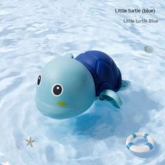 Baby Bath Toys Children Playing Water Small Yellow Duck Swimming Playing Water Little Duck Little Turtle - Otaj Gifts