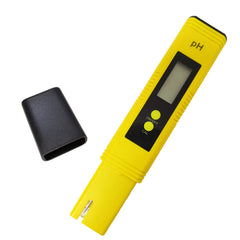 PH Meter 0.01 PH Battery Powder High Precision Water Quality EC Tester 0-14 PH Measurement Range For Aquarium Swimming Pool Digital Electric PH Meter LCD Tester Pocket Hydroponics Aquarium Water Test - Otaj Gifts