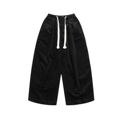 Men's All-match Retro Corduroy Wide-leg Pants - Otaj Gifts
