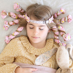 Curlers Curling Rod Ribbon Headband Silk Hair Rollers DIY Hairstyle Tools For Women - Otaj Gifts