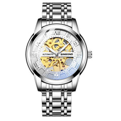 Men's Automatic Mechanical Watch Luminous Simple Fashion Trend - Otaj Gifts