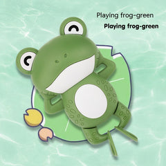 Baby Bath Toys Children Playing Water Small Yellow Duck Swimming Playing Water Little Duck Little Turtle - Otaj Gifts