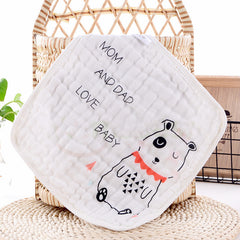 Infants And Children Six-layer Cotton Gauze Towel - Otaj Gifts