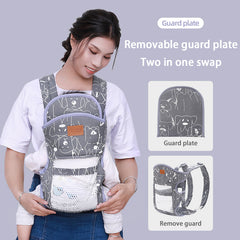 Multifunctional Baby Carrier With Breathable Front And Back In Summer - Otaj Gifts