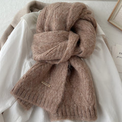 Wool Blended Korean Style Fashionable Student High-grade Knitted - Otaj Gifts