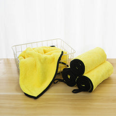 Dog Towels For Drying Dogs Drying Towel Dog Bath Towel, Quick-drying Pet Dog And Cat Towels Soft Fiber Towels Robe Super Absorbent Quick Drying Soft Microfiber Pet Towel For Dogs, Cats Yellow - Otaj Gifts