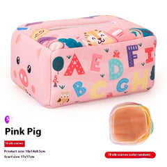 Children's Drawstring Paper Towel Box Toy Baby Fabric Drawstring - Otaj Gifts