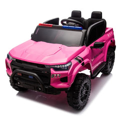 24V Two-seater Electric Pickup Truck For Kids, Kids Toys With Parent Remote Control, 4WD 800W Motor, Two Seat Belts,Suitable For Children Over 3 Years Old. - Otaj Gifts