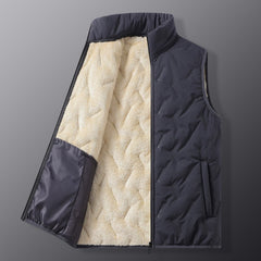 Men's Plus Velvet And Cotton Vest - Otaj Gifts