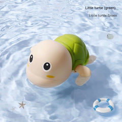 Baby Bath Toys Children Playing Water Small Yellow Duck Swimming Playing Water Little Duck Little Turtle - Otaj Gifts