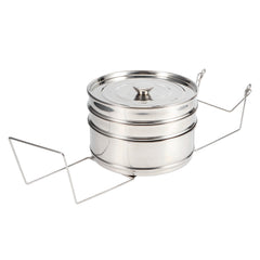 Stackable 3 Tier Stainless Steel Steamer Cooker Pot Set Cook Food Pressure Pot Accessories - Otaj Gifts
