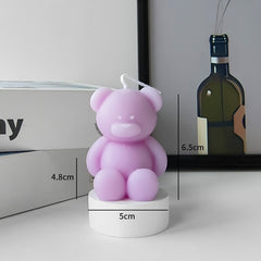 Bear Aromatherapy Candle Birthday Gift Cute Ornaments - Otaj Gifts