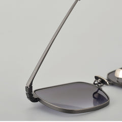 Pure Titanium Square Frame Double Beam Fashion Myopia Glasses For Men - Otaj Gifts