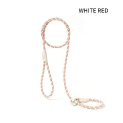 Dog Rope Pet Pulling Rope Puppy Strap Traction Rope Heavy Duty Belt Large Dog Leash Dog Collar Strap Dog Training Pet Harness Hands-Free Leash For Small Dogs Multicolor Pet Supplies - Otaj Gifts