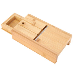 Adjustable Bamboo Soap Cutter Planer Tools HandMade Soap Making Supplies with Drawer - Otaj Gifts