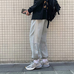 Spring And Autumn Student Track Pants Korean Style - Otaj Gifts
