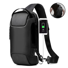 Men's Waterproof Oxford Multifunction Crossbody Bags Anti-theft Shoulder Bags Messenger Sling Chest Bag Pack For Male Sling Shoulder Crossbody Waterproof Anti-theft Chest Bag Backpack Pack USB - Otaj Gifts