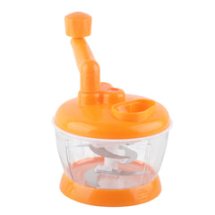 Manual Vegetable Grinder PP Stainless Steel Food Grade Compact Portable Food Vegetable Grinder for Kitchen Restaurant 6 Blades - Otaj Gifts